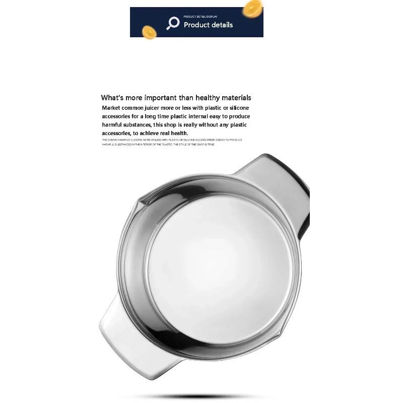 Stainless Steel Fruit Lemon Orange Juicer Household Small Creative Juicer Portable Manual Juicer