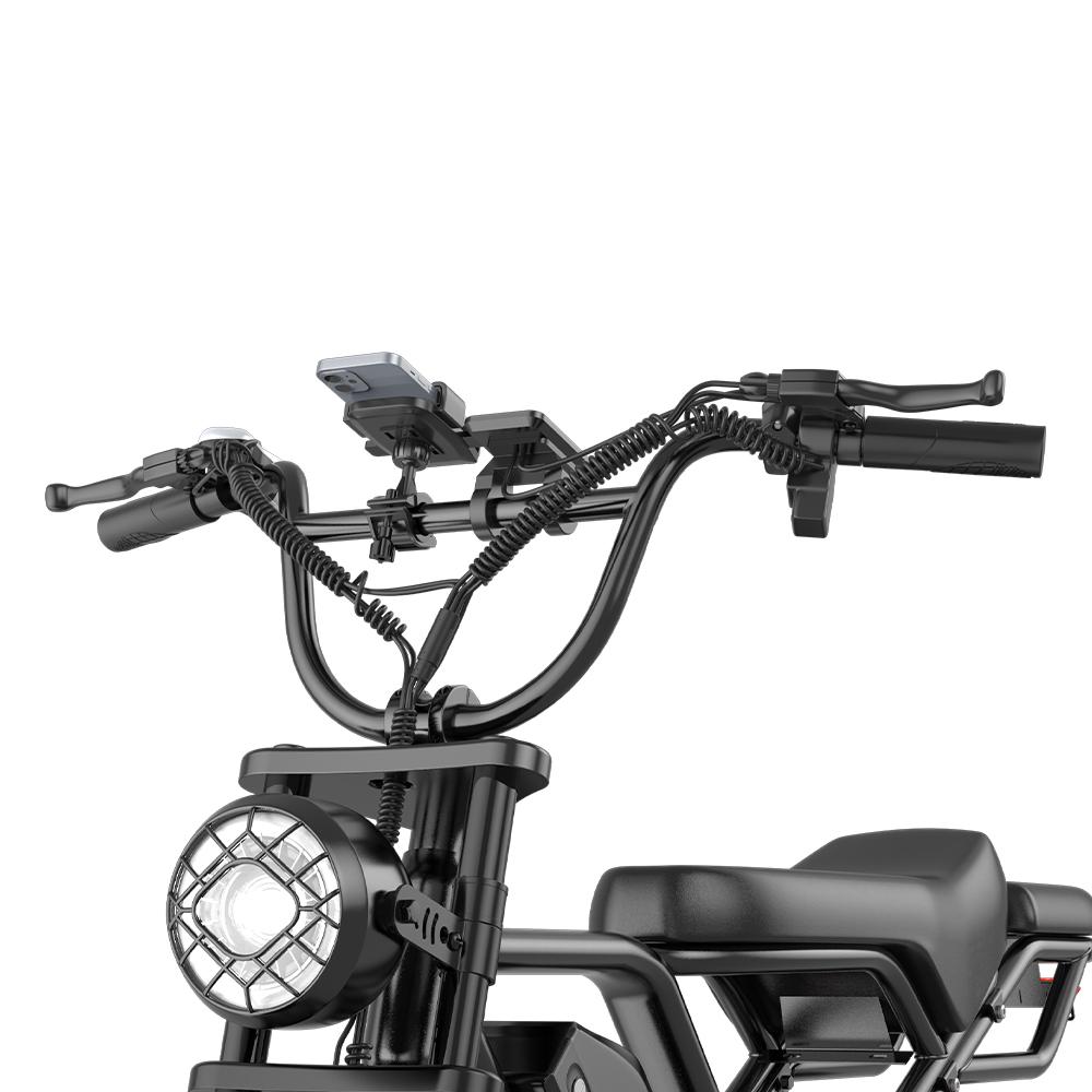 HEADEER BK20 Adult E-Bike 48V20AH Battery 750W Motor Electric Bicycle 150KG Load 80KM Range 20 Inch Fat Tires Off-Road E-Mountain Bike