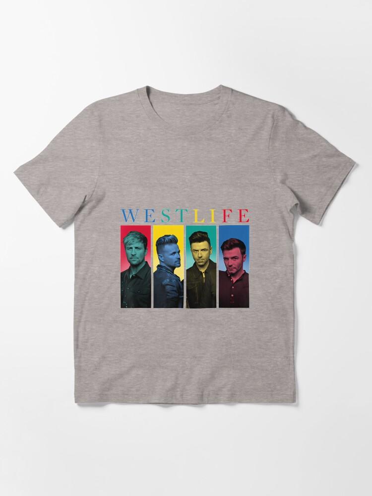 Westlife Westlife Coloured Headed Essential T-Shirt