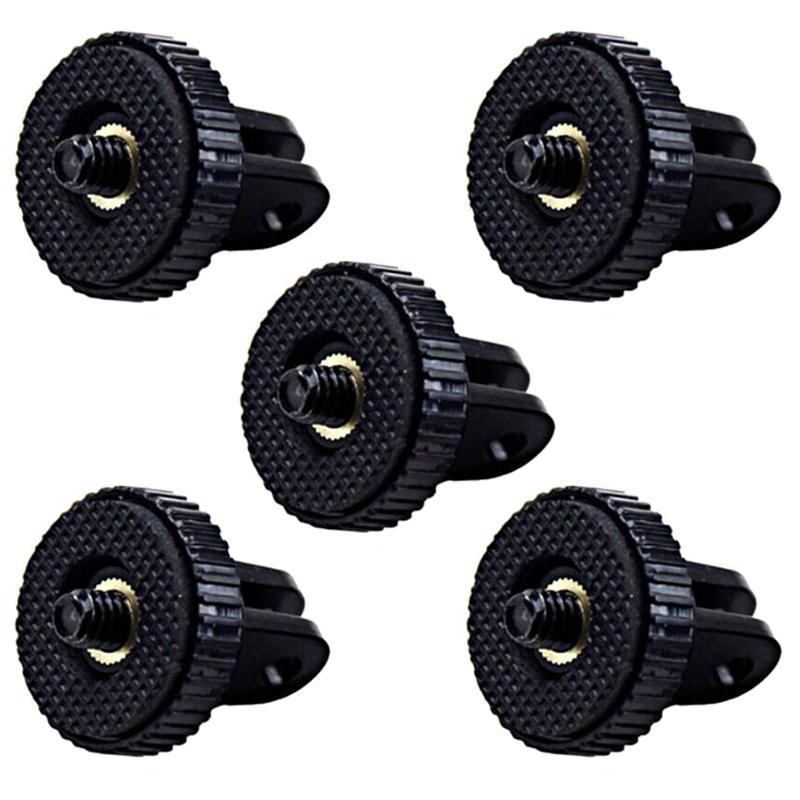 1/4-20 адаптер-адаптер для штатива GoPro Hero 12 11 10 9 8 7 6 5 SJCAM Insta360 X2 X3 DJI Osmo аксессуары для экшн-камер