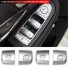 Car Master Passenger Door Window Switch Button Cover Cap Replacement For C E GLC S Class W205 W253 W213 W293 W222