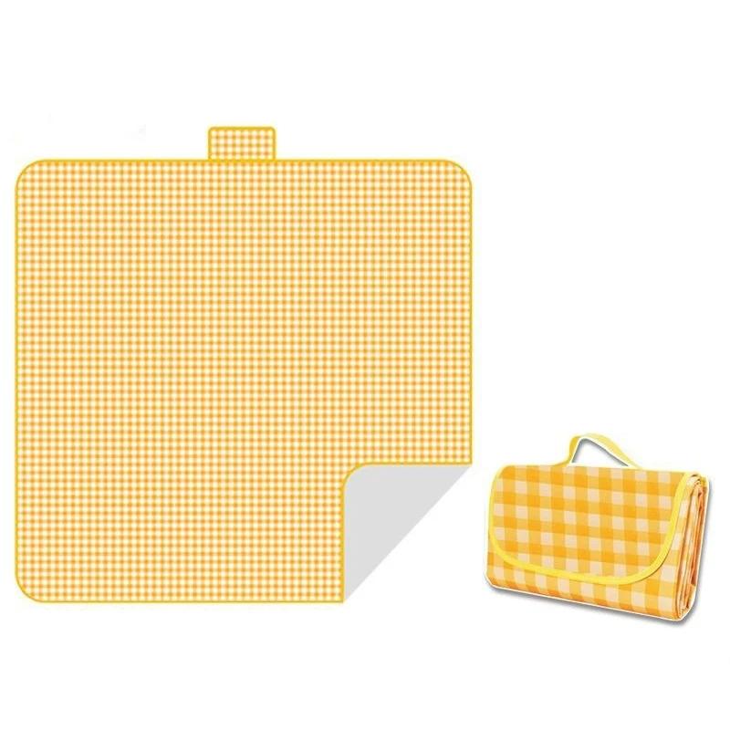 Коврик для пикника, Пляжный коврик, Пляжное одеяло для кемпинга Водонепроницаемый Песок, Моющийся коврик для пикника, Легкий и Портативный, Складной