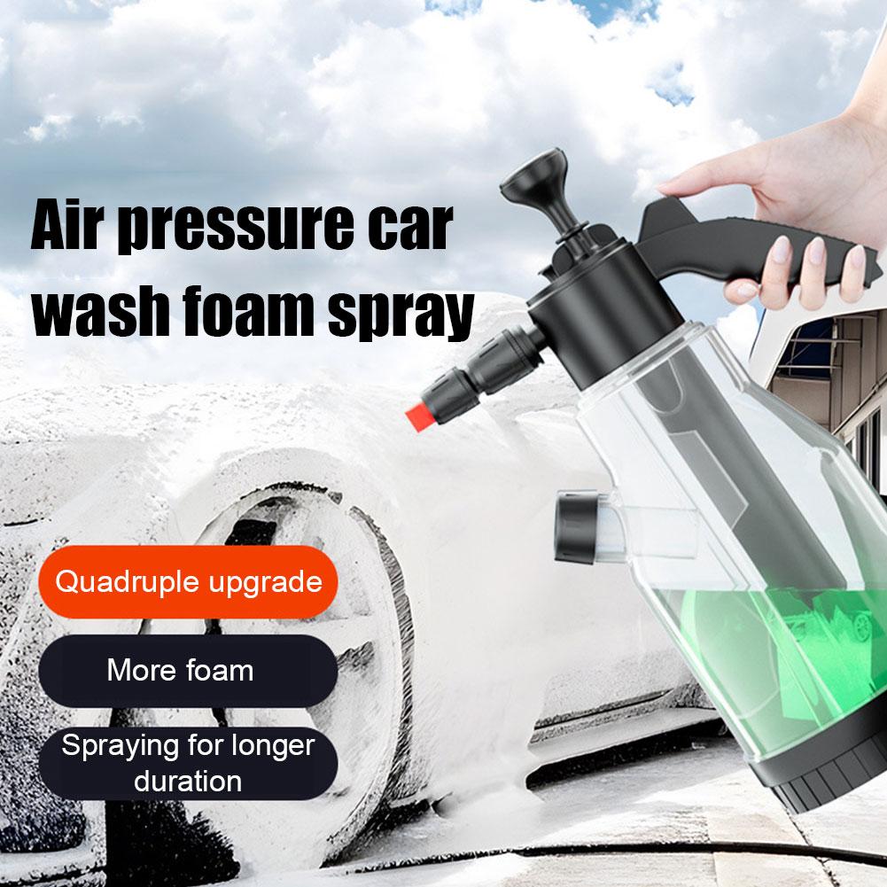 2L Handheld Sprayer Tool Hydraulic Pressure Garden Sprayer Explosion-proof Outdoor Adjustable Nozzle Leakproof Bottle Suppl E1U3
