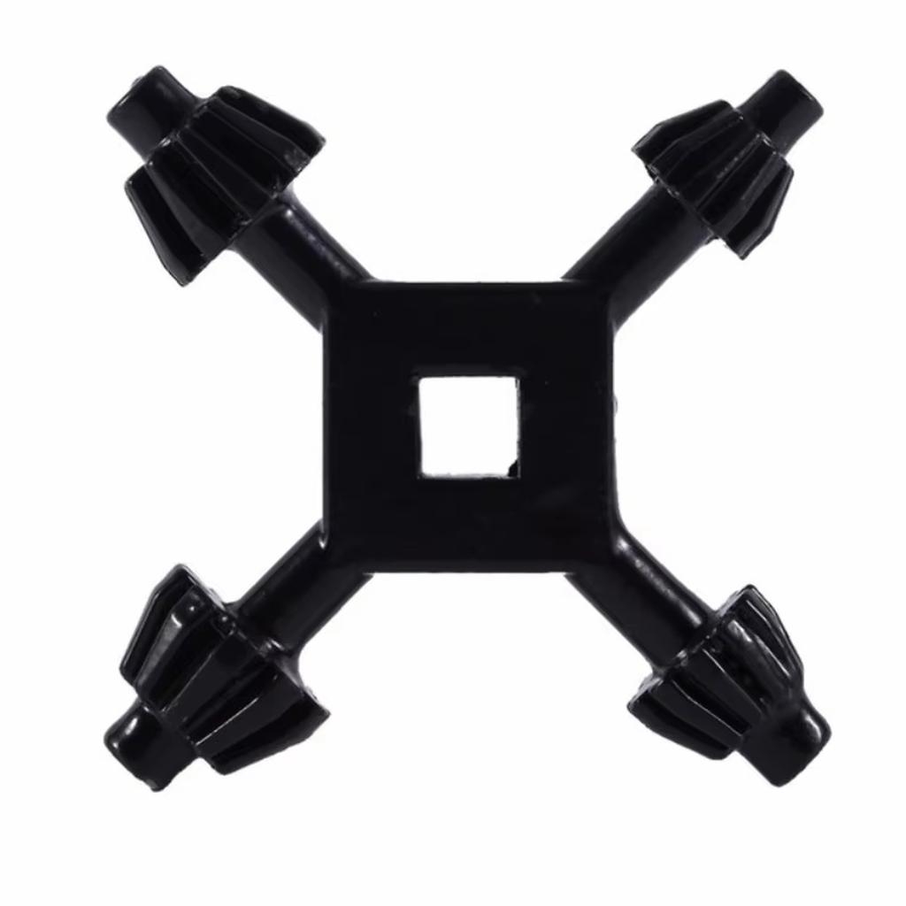 Set 4 In 1 Universal Multi-function Hand Drill Key Chuck Four Head Electric Drill Outdoor Portable Gadget