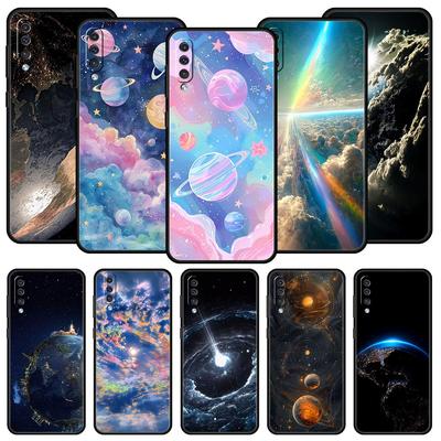 Чехол для телефона "Звезды Земли Космос" для Samsung A54 A52 A24 A14 A50 A70 A10 A30 A40 A20S A20E A06 A12 A22 A34 A42 A32 5G A04s A16
