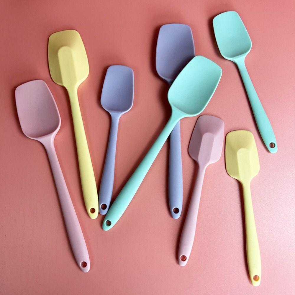 Non-slip Cream Cake Spatula Non-stick Salad Shovel Mixer Baking Scraper  Baking Tool Accessories