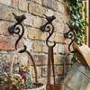 Rustic Cast Iron Wall Hook Decorative Wall Mounted Rack Creative Vintage Bird Coat Hanger  Glove
