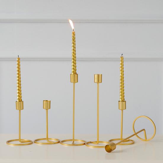 Железные ремесла подсвечник с одной головкой, подсвечник, декор свадебного обеденного стола