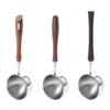 Wood Handle Coffee Measuring Spoon 30ML Coffee Sugar Scoop  Kitchen Tools