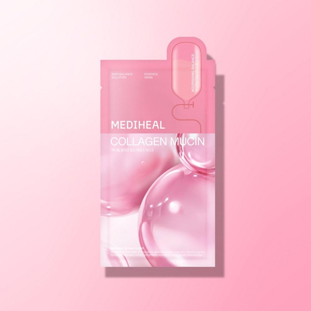 [Mediheal] Маска-патч с коллагеном и муцином, 20 мл, 15 шт.
