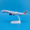 Металлическая модель самолета BRITISH AIRWAYS B777 16/20 см, модель самолета A380 авиакомпании UK Airline, модель самолета B747 Virgin Atlantic, игрушка для подарка и коллекции