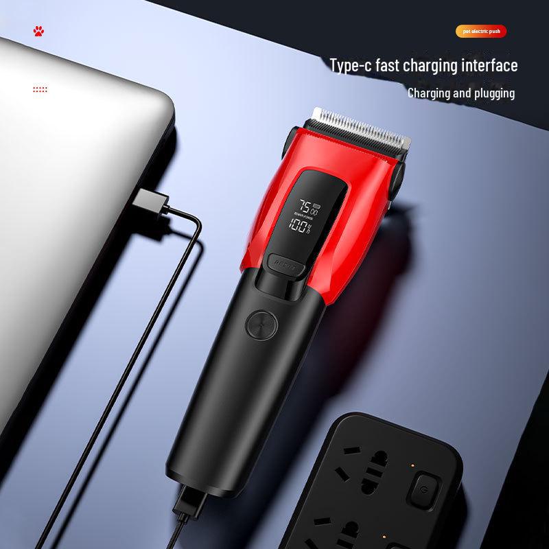 Бесшумная машинка для стрижки домашних животных Fanke: Профессиональный электрический инструмент для груминга собак и кошек