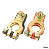 2PCS 12V 24V Automotive Top Post Battery Terminals Wire Cable Clamp Terminal Connectors Car Accessories Caravan Boat Motorcycle