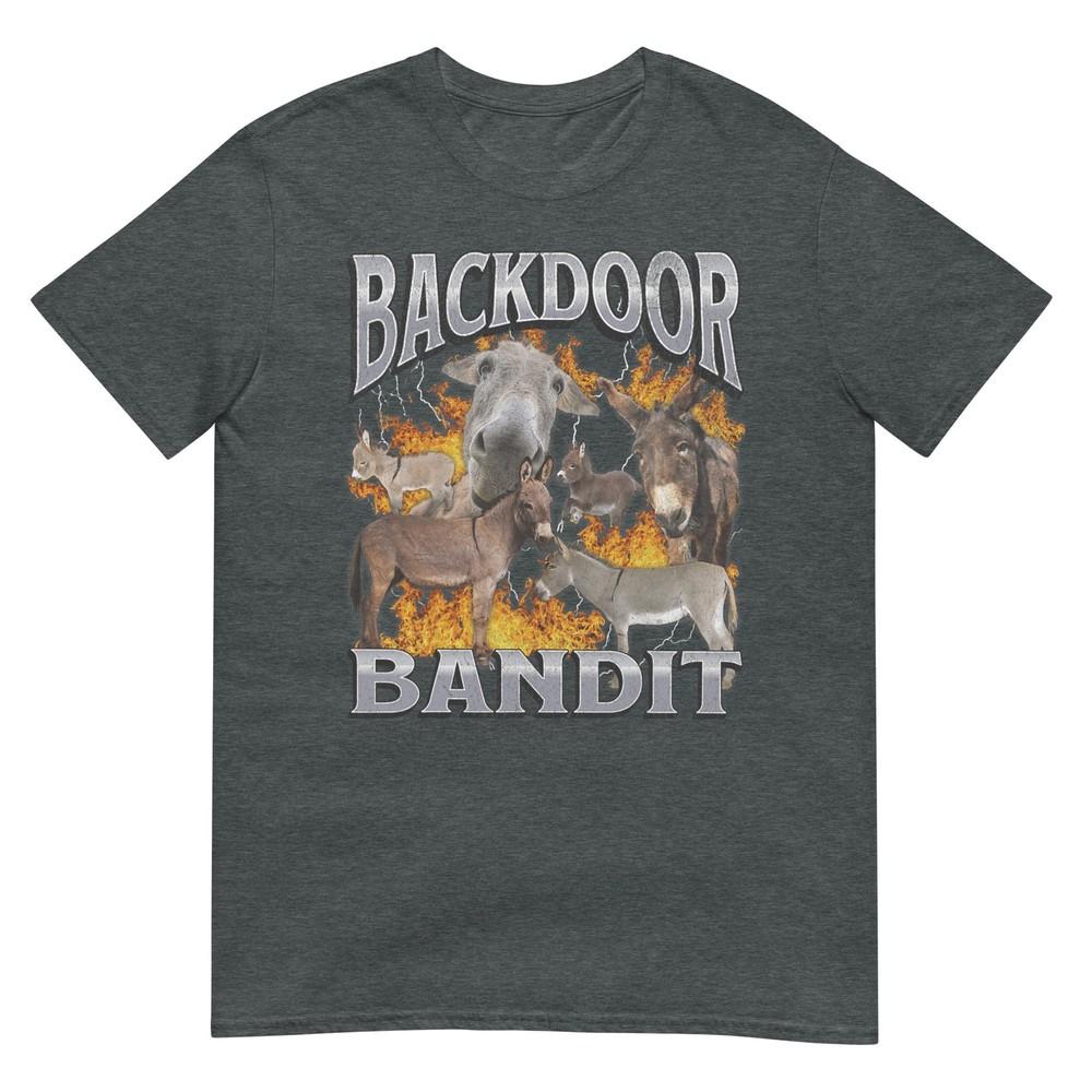 Backdoor Eats Funny Offensive Donkey Meme Bootleg Tshirt