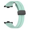 For Xiaomi Smart Band 8 Pro Silicone Watch Strap Wristband with Magnetic Folding Buckle