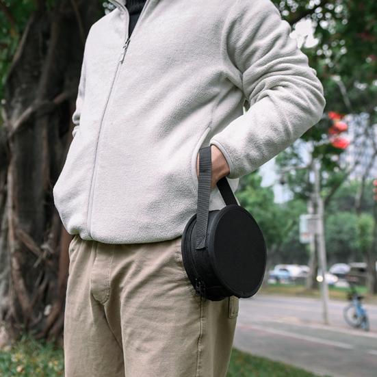 Чехол для переноски динамика с ручкой на молнии, противоударная ударопрочная сумка для хранения с мягкой подкладкой для Beoplay Beosound A1