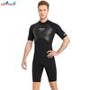 Гидрокостюм 2 мм с коротким рукавом, теплый гидрокостюм европейского и американского размера для сноркелинга, плавания, холодной воды, серфинга