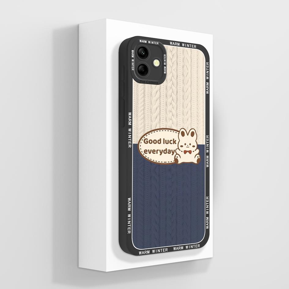 Для Samsung Galaxy A04 A04E M04 M 04 чехол для телефона Роскошный модный мягкий жидкий силикон квадратный протектор экрана сумка для телефона матовый для Samsung бампер