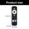Universal TVs Remote With Voice Commands Dedicated Video Button For Hyled5524g4km Para Intelligent TVs Instantly Launching