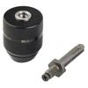 Drill Chuck &SDS Plus Adapter 3/8-24UNF 0.8mm-10mm Keyless Metal Drill Chuck With Quick Change Adapter Hand Tools