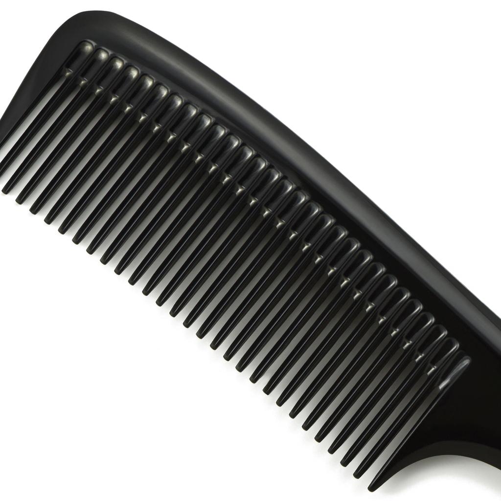 Hercules Sägemann Seamless Handle Detangling Comb 696W - 591W Wide Teeth 22.7 Cm
