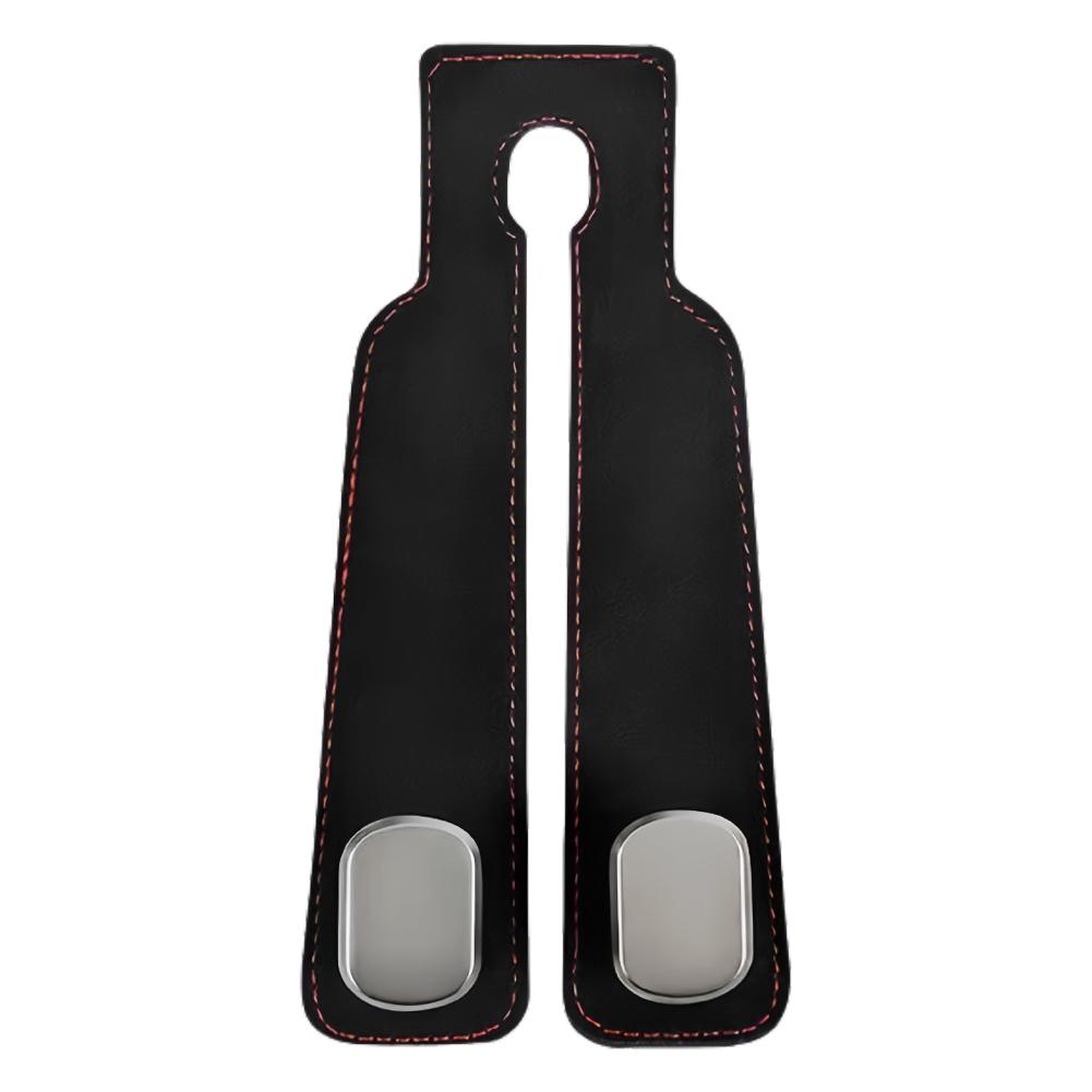 Автомобильный крючок для подголовника, подвесной крючок для заднего сиденья, двойной крючок, 20 кг, большой грузоподъемный крючок из сплава, универсальные аксессуары для салона автомобиля