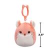 Брелок для ключей Squishmallows 3,5 дюйма из плюша (Эрика)