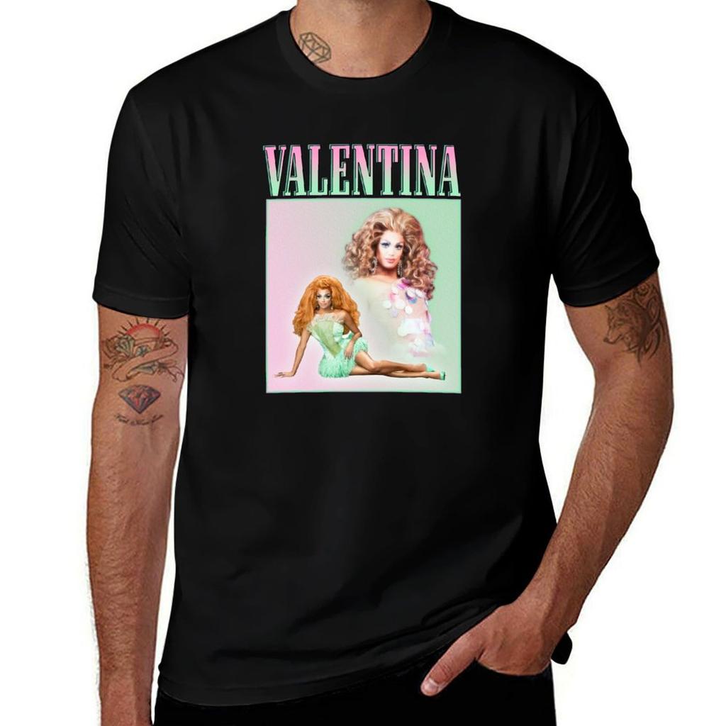 Valentina vintage retro design T-Shirt g man t shirts for men anime tshirt cotton t shirts high quality T-Shirt
