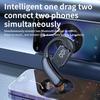 180° Поворотные Левое и Правое Уши YS-02 Беспроводные Bluetooth Наушники с Креплением на Ухо Без Вкладышей HIFI Костная Проводимость Спортивная Гарнитура