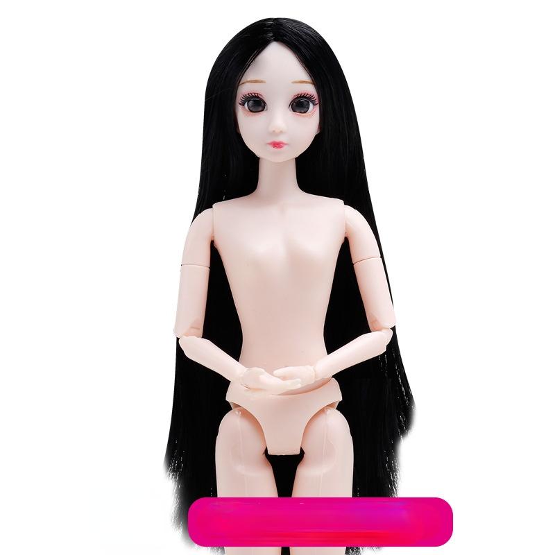 30 см 26-шарнирная кукла для девочек, обнаженные части тела, куклы с волосами, детские игрушки, 26-шарнирная кукла для девочек