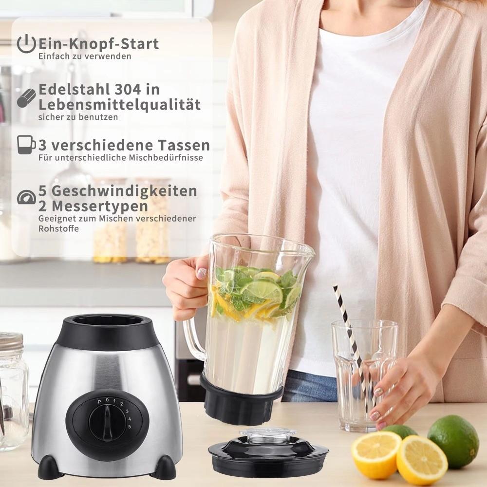 1.5 L Juice Blender Multifunctional Wall-mounted Blender Efficient Blender Juicer For Home Use