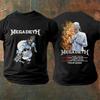 Двусторонний T-shirt Megadeth World Tour 2026 Australia