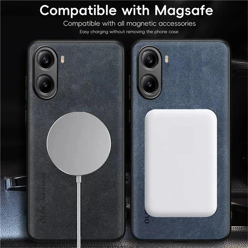 Для магнитного чехла Magsafe для телефона для POCO X7 F6 X6 M6 Pro 5G противоударный чехол для POCO C65 M5S X5 F5 Pro F4 GT аксессуары для телефона