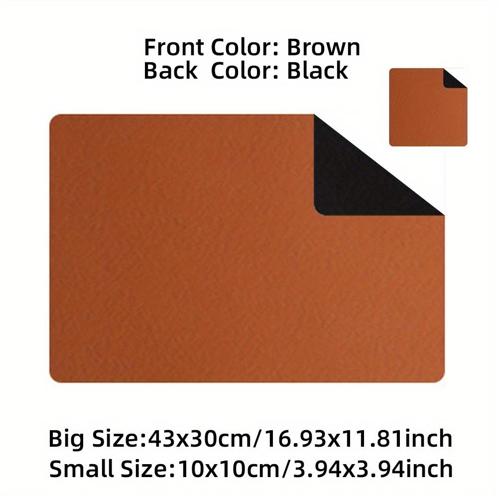 Коврик для столовых приборов кожаный домашний двухсторонний прямоугольный изолированный коврик для стола ресторанный отель западный коврик для еды водонепроницаемый коврик для стола