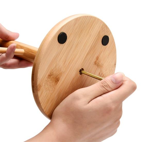 Mug Holder Rustic Display Wood Strong Bearing Coffee Cup Holder for Home