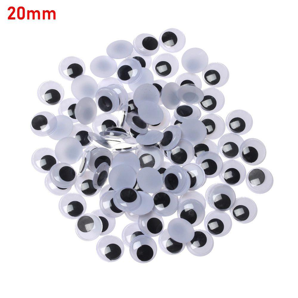 Stuffed Animals Parts DIY Dolls Materials 3D Dolls Accessories Wiggling Moving Eyes Plush Panda Eye