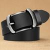 Men's Belt Trendy Retro Business Pin Buckle Cowhide Belt Versatile Young Middle Aged Jeans Belt Men