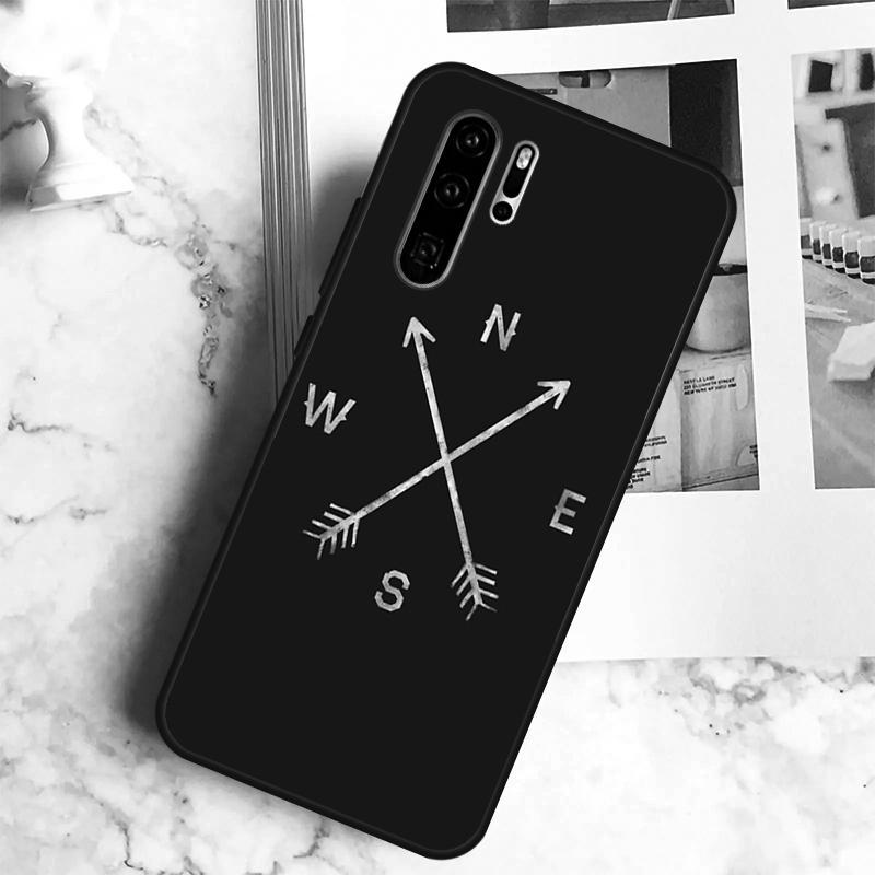Чехол-компас для Huawei Nova 5T 9 10 SE 7i 8i 11i 12i Y60 Y61 Y70 Y72 Y73 Y90 Y91 P20 P40 P30 Lite