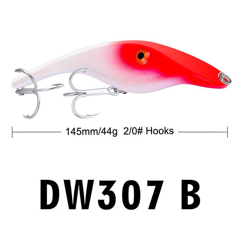 Приманка для морской рыбалки PRO BEROS Pencil, 41 г, из твердой пластиковой ткани, модель DW307