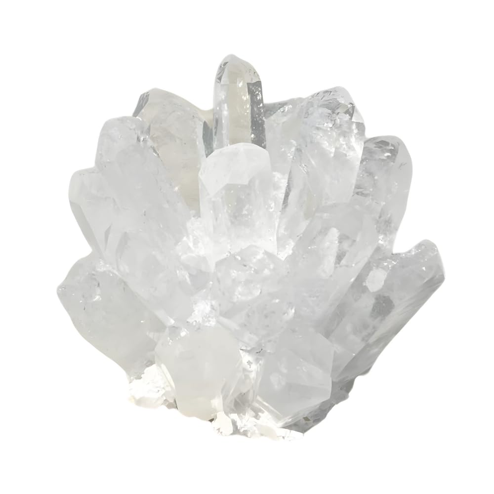 Power Stone Crystal Cluster Crystal Raw Stone Purification Amulet Purification Feng Shui Good Luck Healing Amulet Wish Made In Madagascar Quartz White