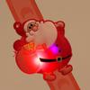 Party LED Light Up Bracelet, Santa, 10 Pieces
