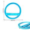 Round Door Sign Silicone Mold Sturdy Silicone Round Door Tag Molding Tool for Crafty Homeowners and Hobbyists