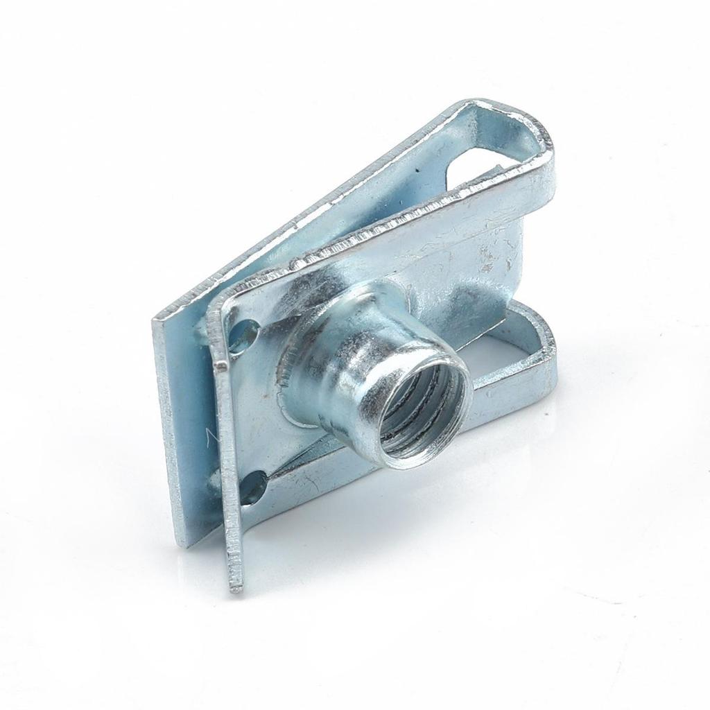 10Pcs M4/M5/M6/M8 65 Manganese Steel Clip Nut/reed U Nuts Speed Clip Fastener Assorted Kits Steel Clip Nut For Motorcycle Car