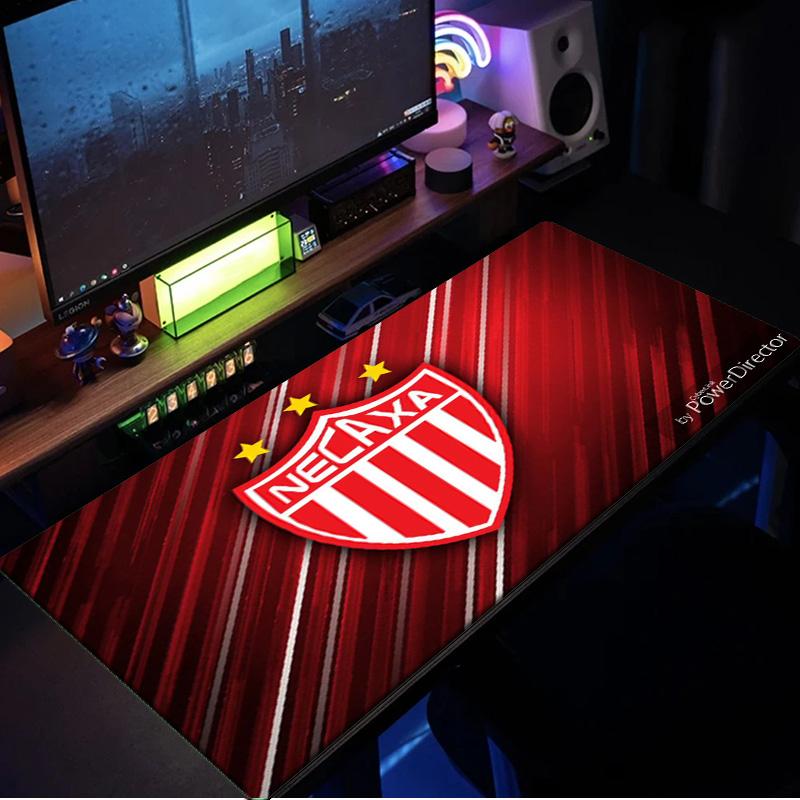 Necaxa Team Crest mouse pad, rubber base, esports desk mat, mouse pad for gamers and office use, gaming desk , easy to clean mat