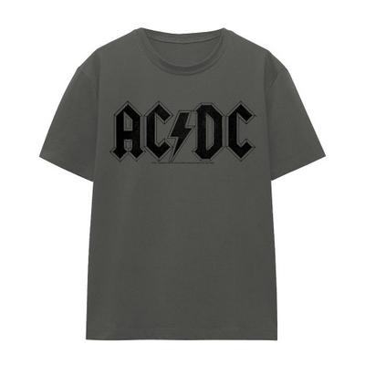 AC/DC Унисекс футболка для взрослых с изношенным логотипом