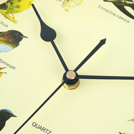 Настенные часы с поющими птицами, бесшумные, не тикающие, на батарейках, широкое применение, декоративные часы, круглые, современные настенные часы