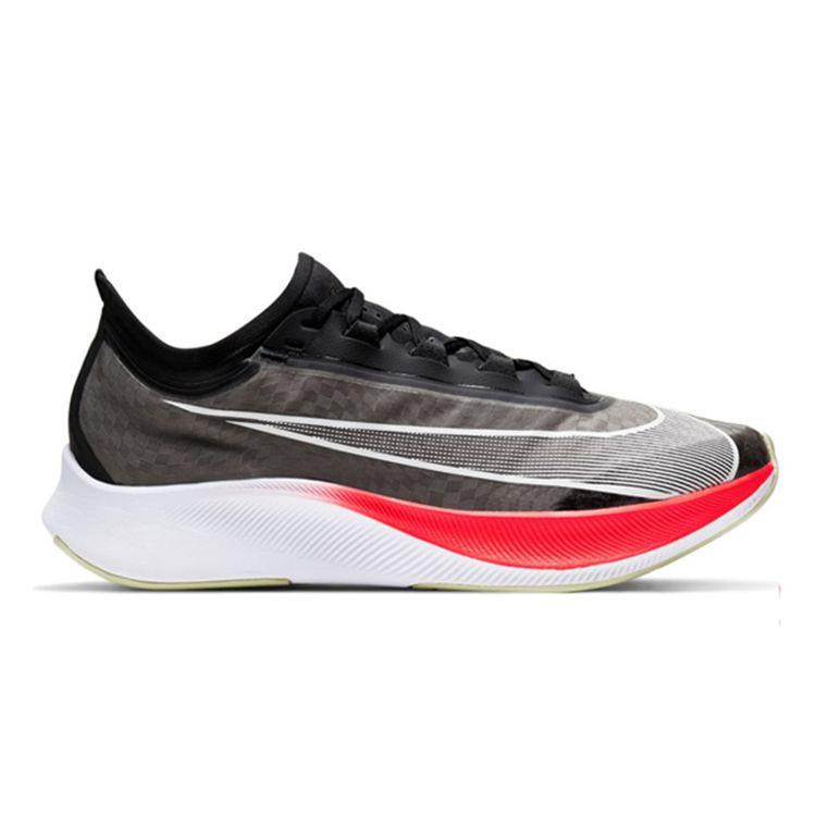 Nike Zoom Fly 3 Laser Crimson Мужские кроссовки Black Olive-Aura White AT8240-003