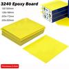 Высокотемпературная эпоксидная доска, желтая стекловолоконная изоляционная пластина, защитная панель для батареи