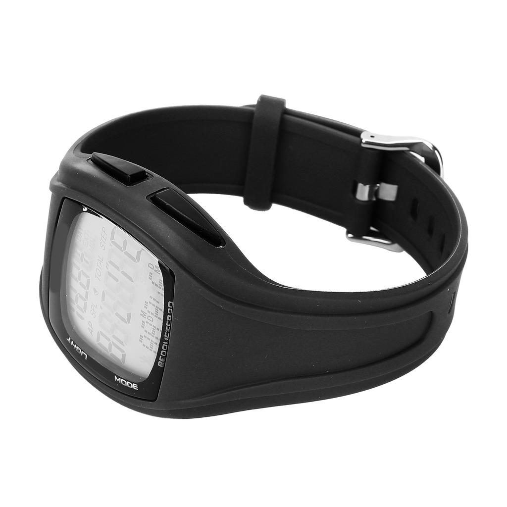 Multifunction Waterproof Intelligent Wrist Watch Sports Digital Step Counter WatchesBlack