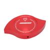 Red Radiator Cap Decorative Cover Replacement for Honda Mugen Acura CL CSX ILX MDX NSX RDX